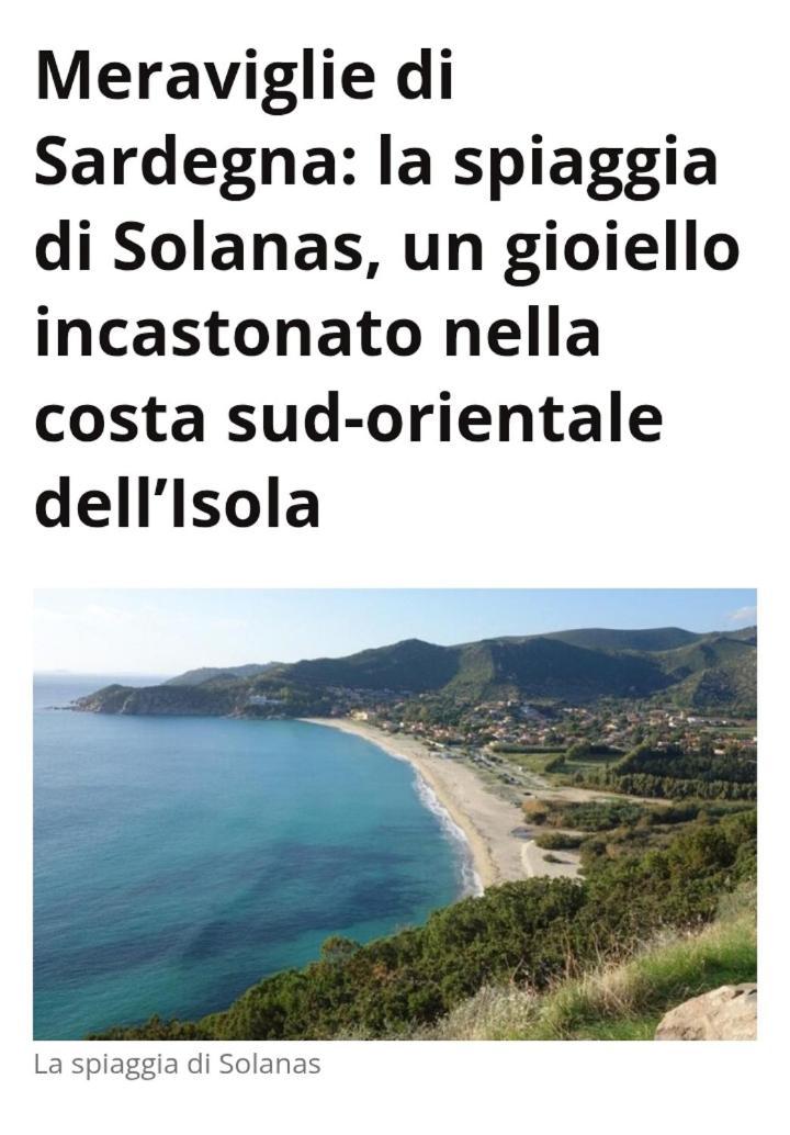 Vacanze A Solanas Con Clima Cup1863 Zewnętrze zdjęcie